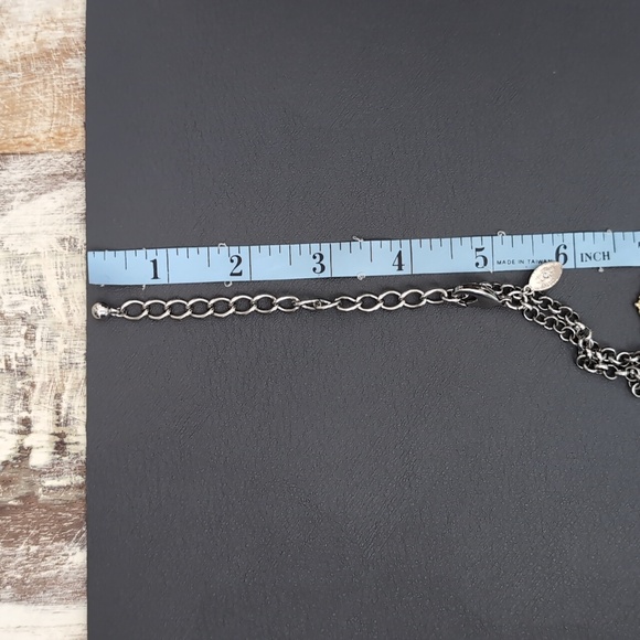 Chico's Black Label Retired Reversible Necklace Silver/Gold Tone - Picture 13 of 14